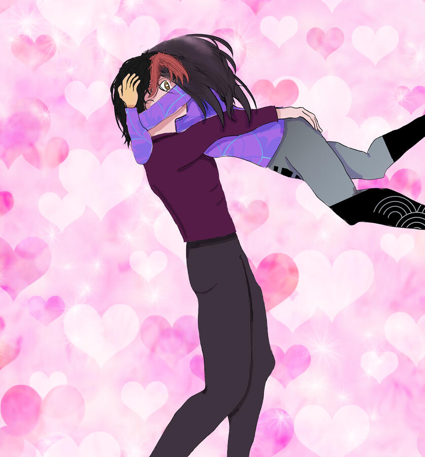 Mai leaps into Ichiro's arms Mai leaps into Ichiro's arms